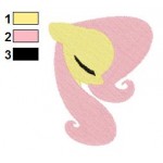 Fluttershy Embroidery Design 02
